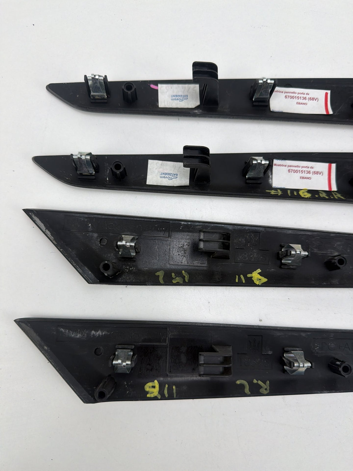 2014-2017 Maserati Ghibli Interior Door Trim Panels Set of 4 670015139 OEM