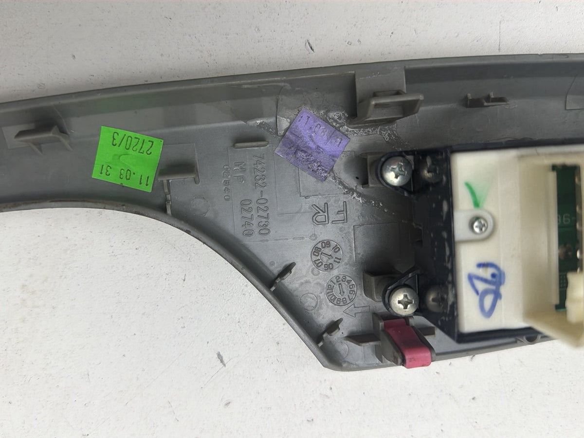 2010-2012 Toyota Corolla Front Left Side Power Window Switch 74232-02730 OEM
