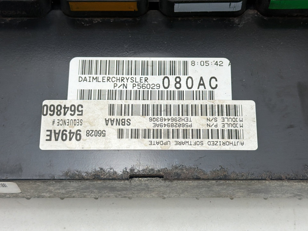 2005 Dodge Durango 4.7L Engine Computer Control Module Unit ECU 56029080AC OEM
