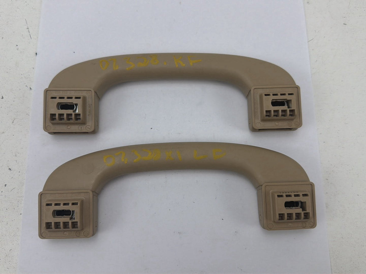 2007-2011 BMW 328I Front Left & Right Side Upper Roof Grab Handle Set OEM