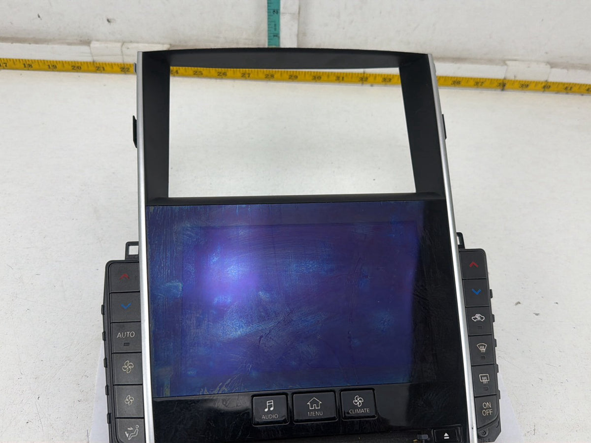 2014-2020 Infiniti Q50 V37 Center Radio Climate Control Display Screen Panel OEM