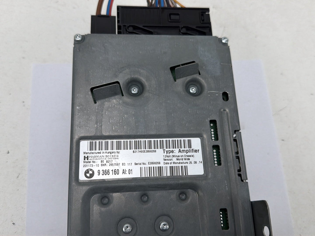 2014-2019 BMW 535i 650i 750i Radio Amplifier 9366160 OEM