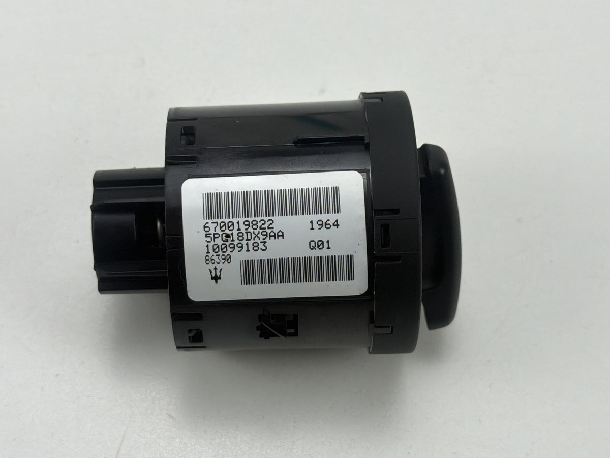 2014-2020 Maserati Quattroporte VI M156 Dashboard Headlight Control Switch OEM