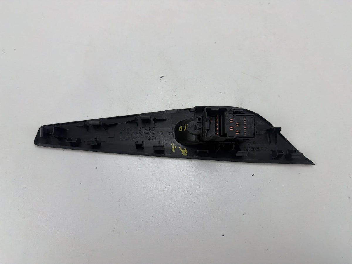 2013-2016 Nissan Altima - Rear Left Driver Window Switch 82961-3TA0X OEM