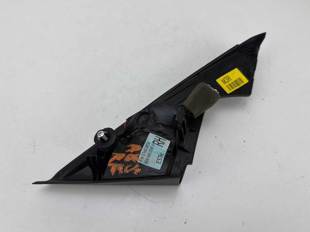 2014-2016 Kia Cadenza Front Right Door Corner Trim w/Speaker 87661-3R500 OEM