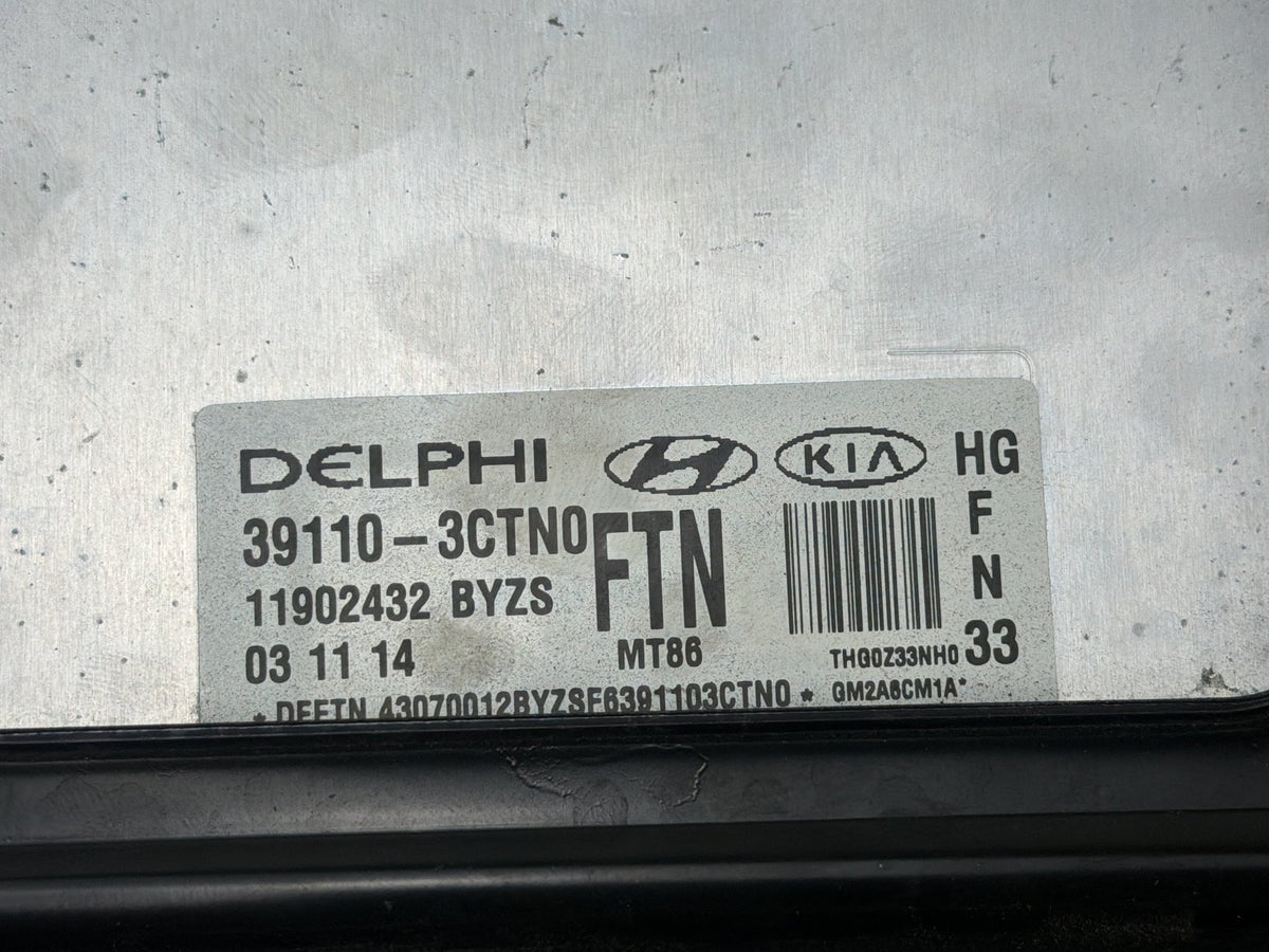 2015-2017 Hyundai Azera Engine Computer Control Module 39110-3CTN0 OEM