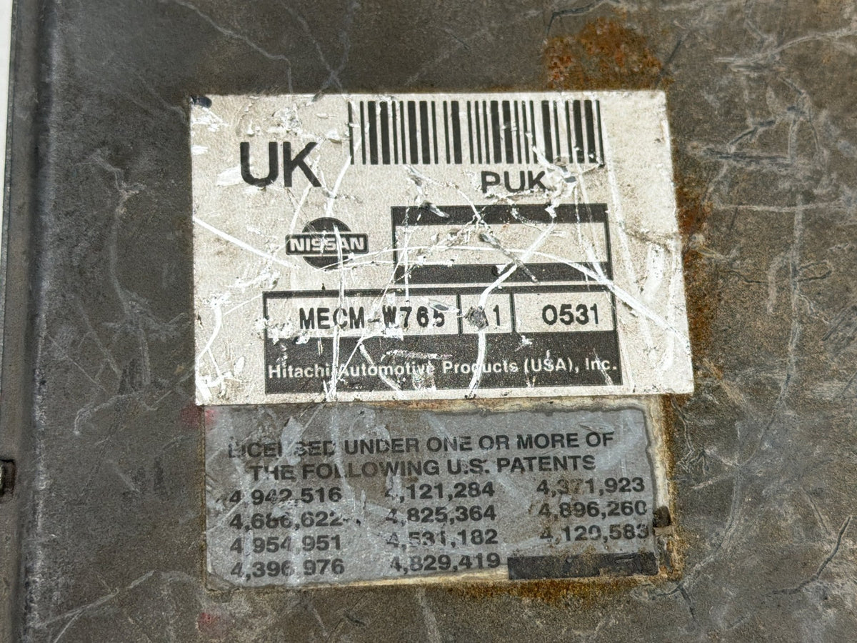 2000-2001 Nissan Xterra Engine Computer/ ECU Control Module MECM-W765 A1 OEM