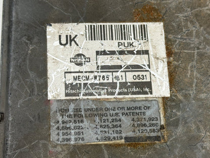 2000-2001 Nissan Xterra Engine Computer/ ECU Control Module MECM-W765 A1 OEM