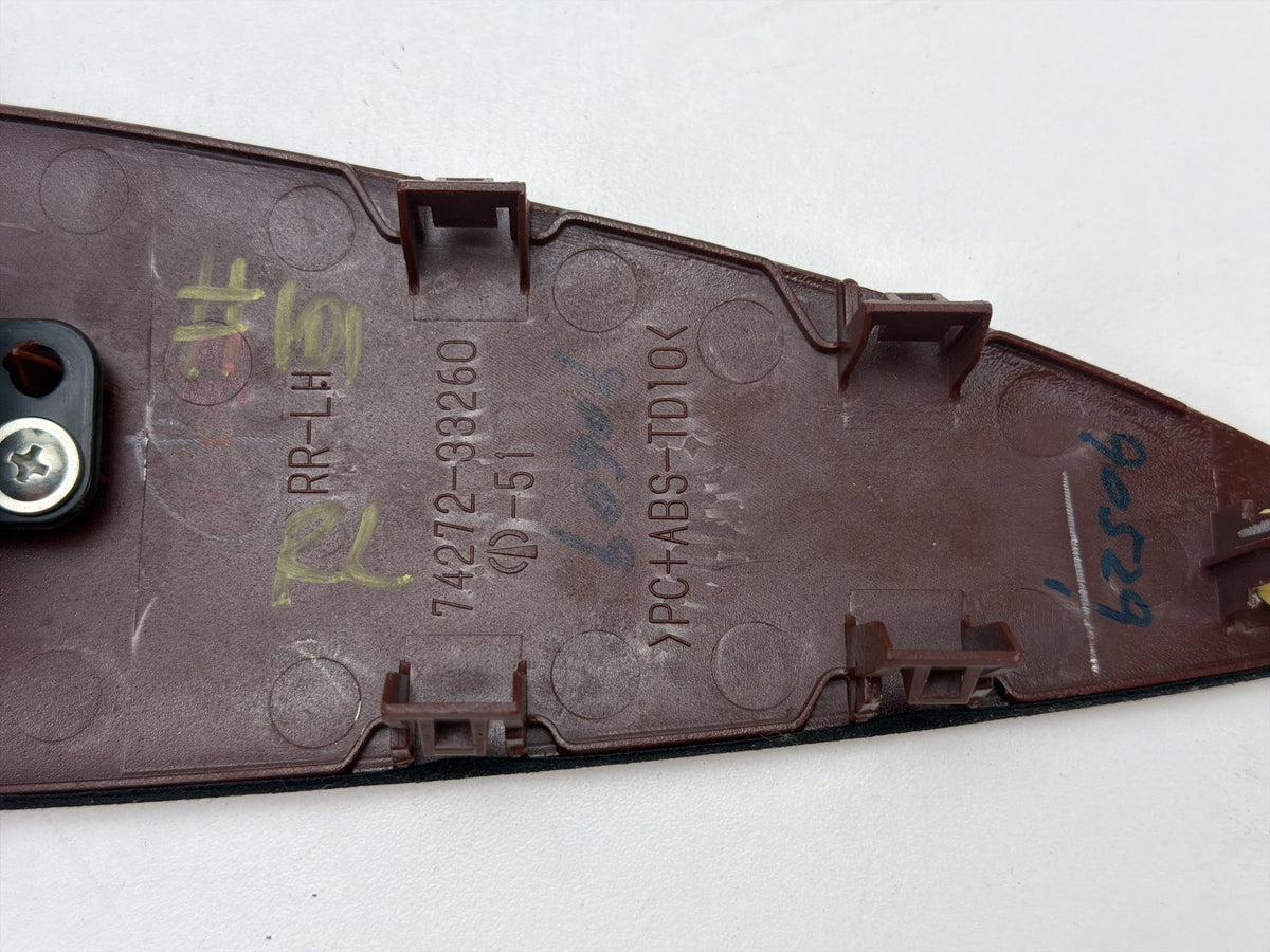 2007-2012 Lexus ES350 V40-Rear Left Driver Door Window Switch 74272-33260 OEM