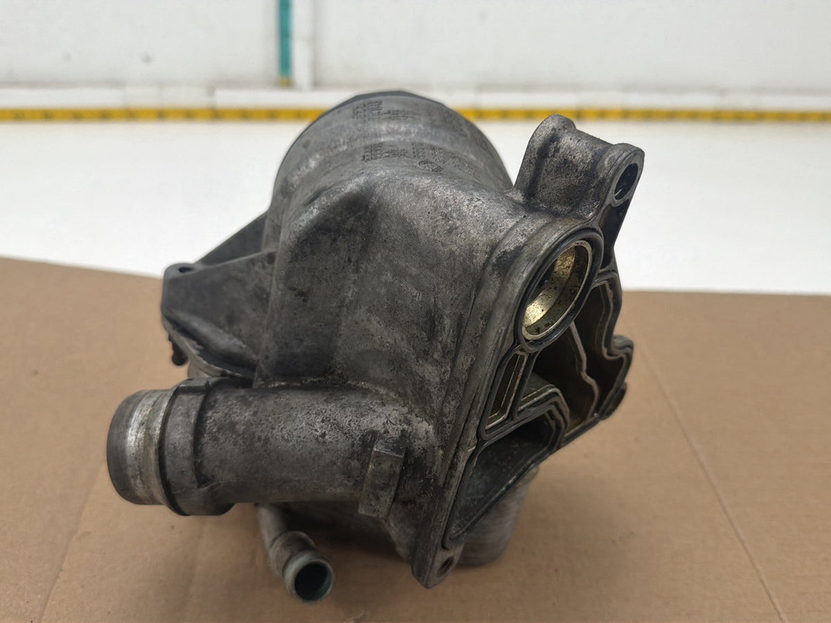 2008-2016 BMW 528i E60 Engine Oil Filter Housing Cooler 7516383 OEM