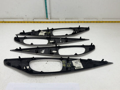 2014-2020 Infiniti Q50 V37 Interior Door Handle Trim Cover Bezel Panel 4 Pcs OEM