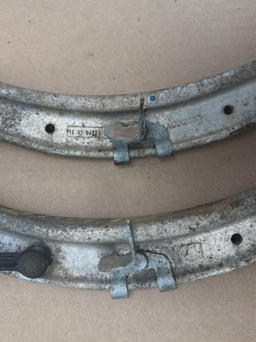 2004-2010 Porsche Cayenne 9PA- Rear Upper Forward Control Arm Set 7L0505375A OEM