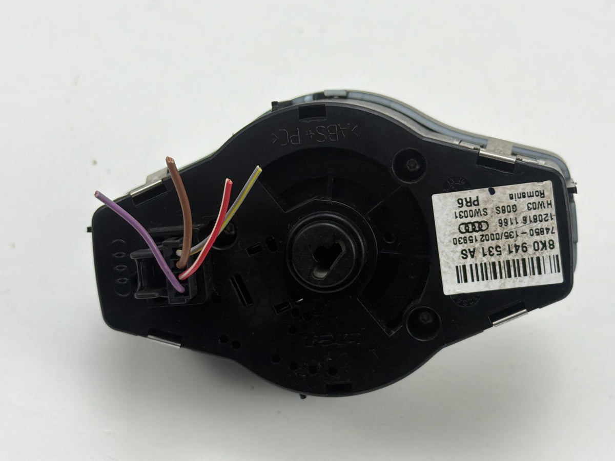 2013-2017 Audi Q5 Front Headlight Instrument Dimmer Switch Knob 8K0941531AS OEM