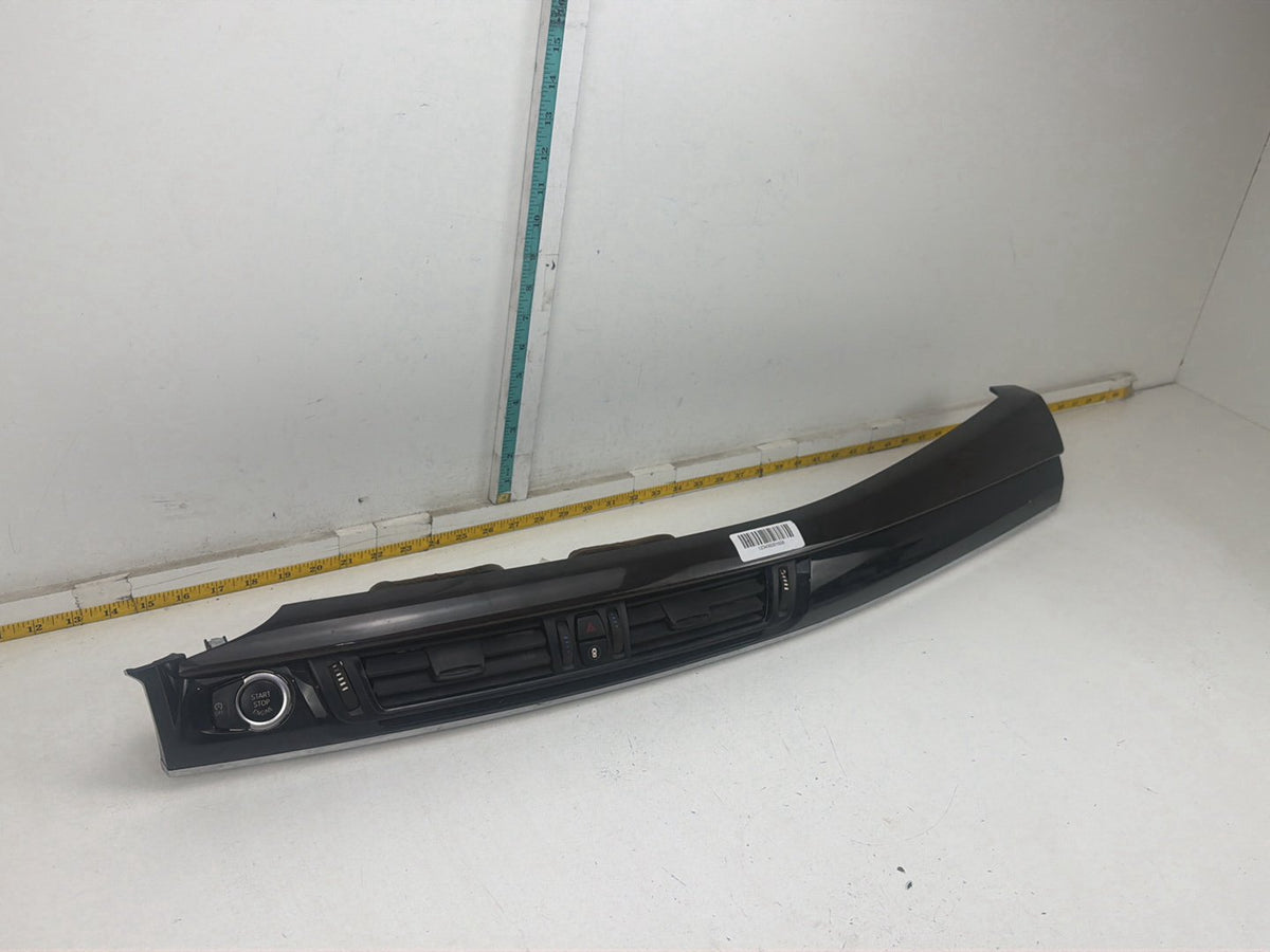 2014-2018 BMW X5 Center Dash Air Vent w/ Start Stop Switch 9270476 OEM