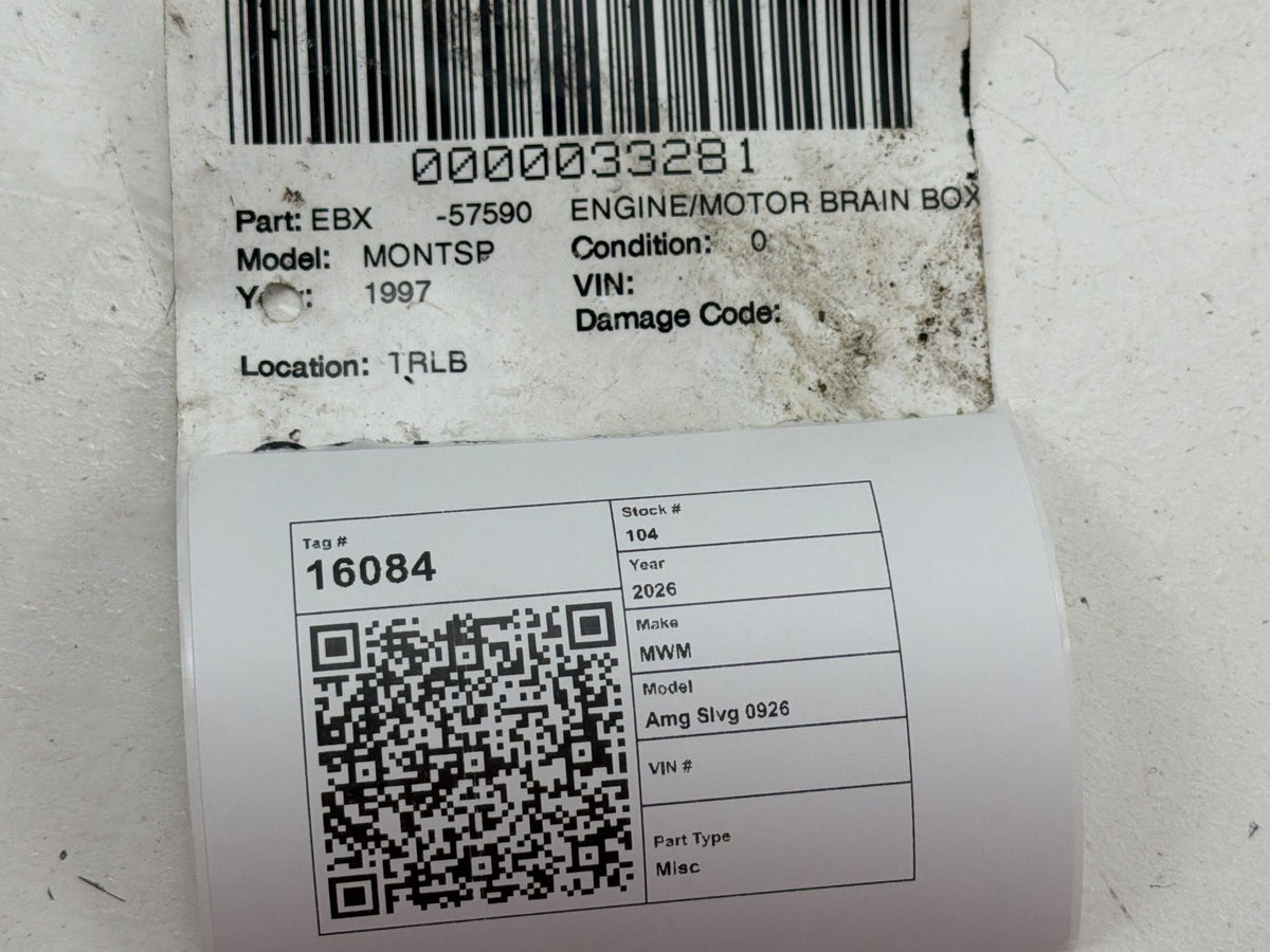 1997 Mitsubishi Montero Sport Engine Control Unit ECU MD343026 OEM