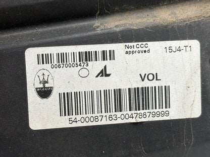 2014-2017 Maserati Ghibli Front Right Passenger Side Headlight 00670005473 OEM