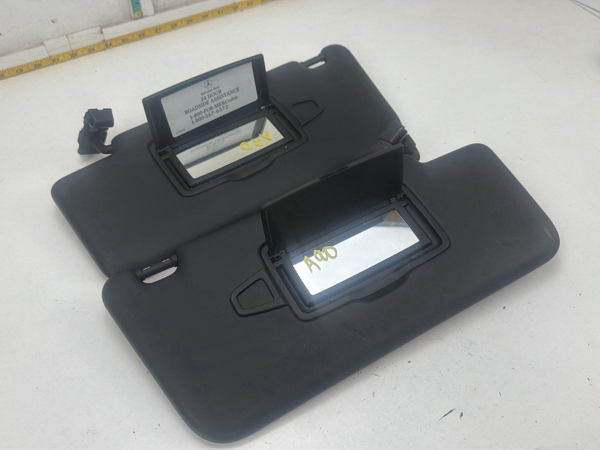 2012-2015 Mercedes-Benz ML550 Front Left & Right Sunvisor Sun Visor Set of 2 OEM