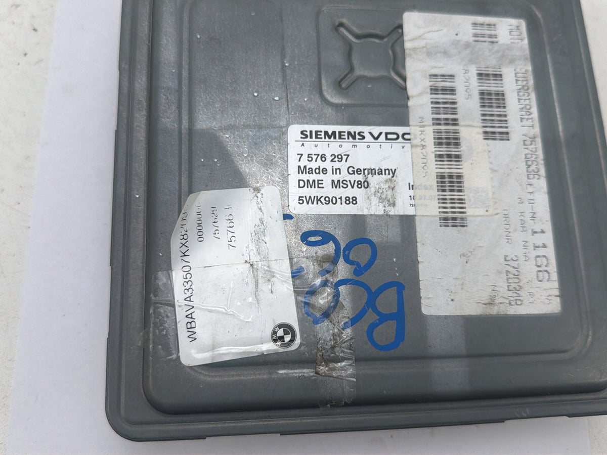 2007-2011 BMW 328i - Engine Computer Control Module 7576297 OEM