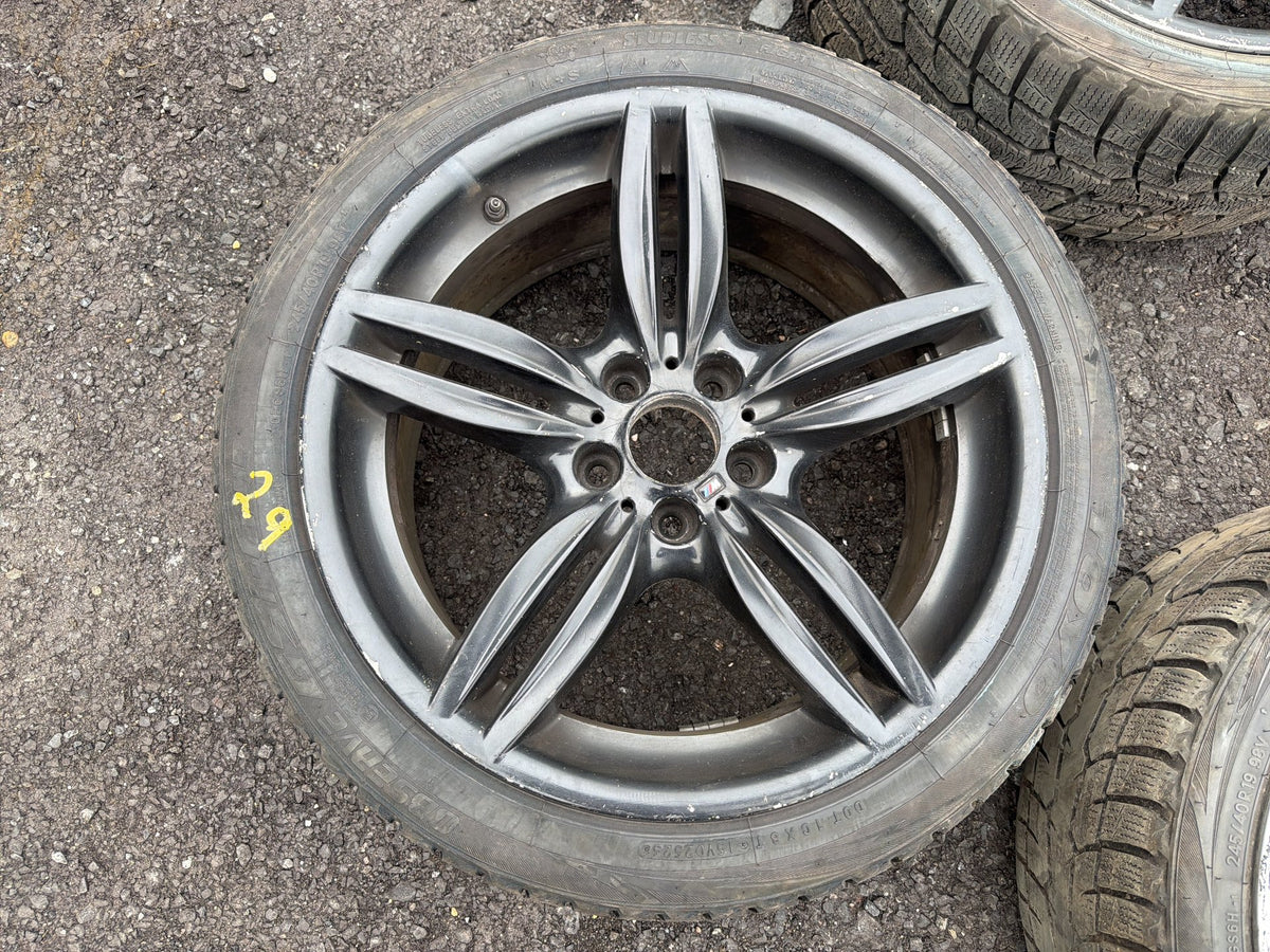 2010-2018 BMW 5 6 Series Alloy Wheels Tires Set of 4 245/40R19 98V OEM