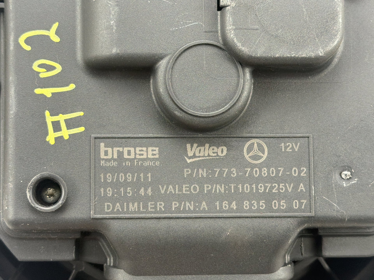 2007-2013 Mercedes-Benz R350 W251 AC Heater Blower Motor A1648350507 OEM