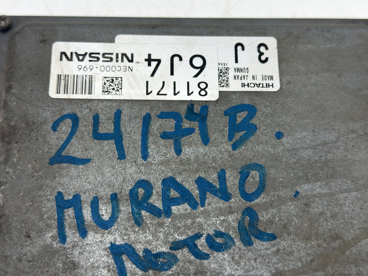 2012-2013 Nissan Murano Engine Control Module ECU ECM Computer NEC000-696 OEM