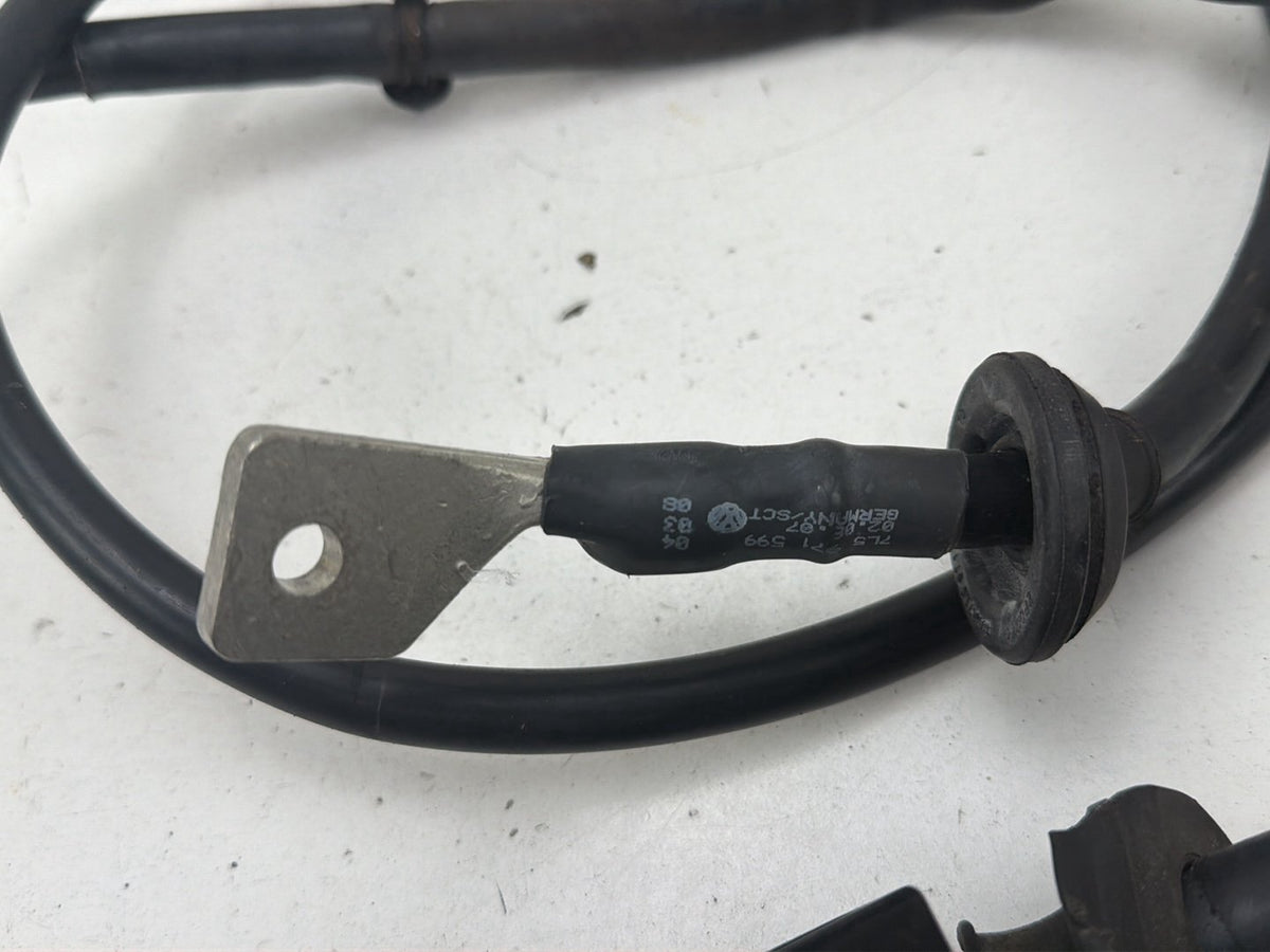 2008-2010 Porsche Cayenne Engine Bay Battery Power Charge Cable Wire OEM