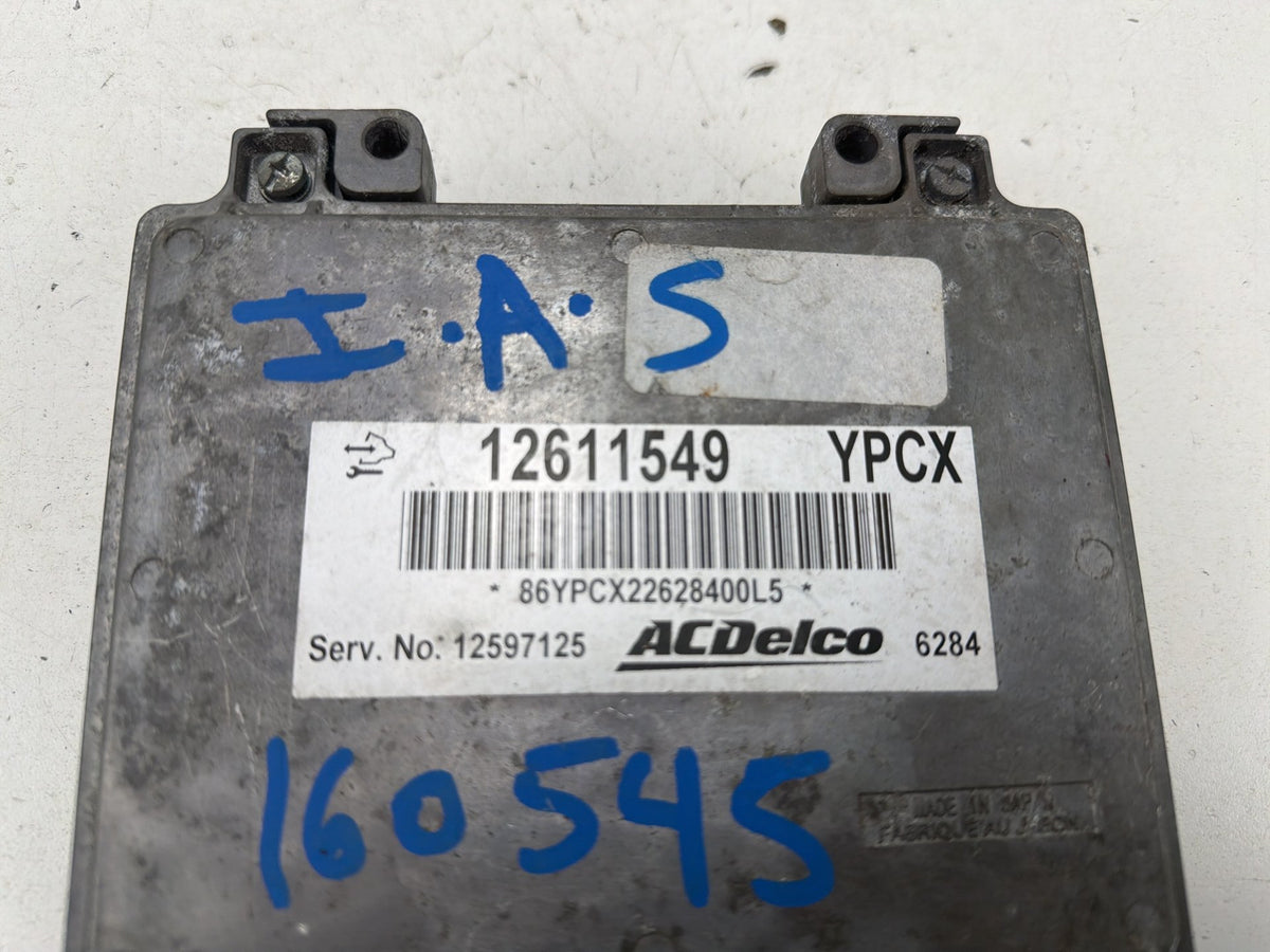 2007-2010 Chevrolet Cobalt Engine Computer Control Module Unit ECU 12611549 OEM