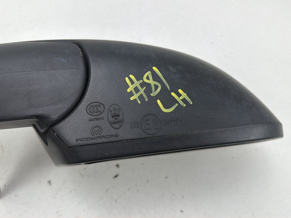 2014-2017 Maserati Ghibli III M157 Front Left Driver Side Door Rear View Mirror OEM
