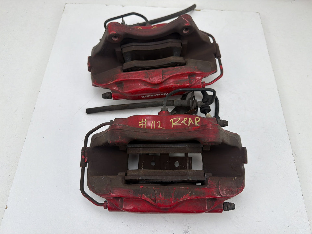 2014-2016 Maserati Quattroporte M156 Rear Right & Left Side Brake Calipers OEM