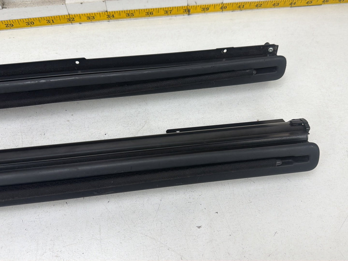 2007-2015 Audi Q7 4L Rear Left & Right Side Door Sunshade Roller Blind Pair OEM
