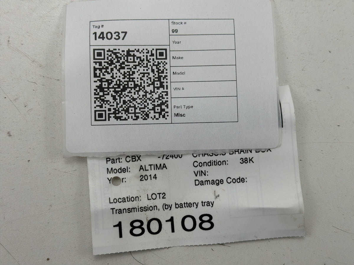 2014-2016 Nissan Altima Maxima Transmission Control Module 310369HM0C OEM