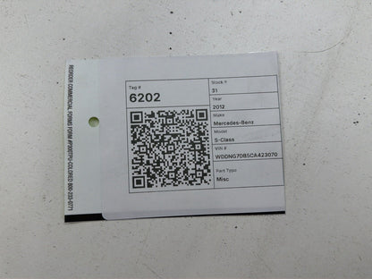 2007-2013 Mercedes-Benz S-Class S550 W221 Panoramic Roof Glass A2217801221 OEM