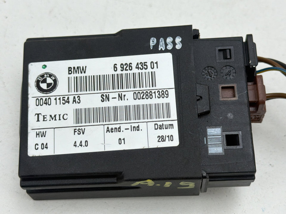 2010-2013 BMW X5 Seat Heater Control Module Unit 6926435 OEM
