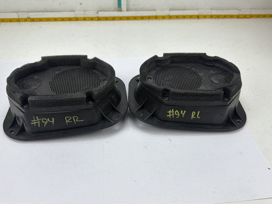2003-2006 Lincoln Navigator Rear Left/Right Side Door Audio Speakers Pair OEM