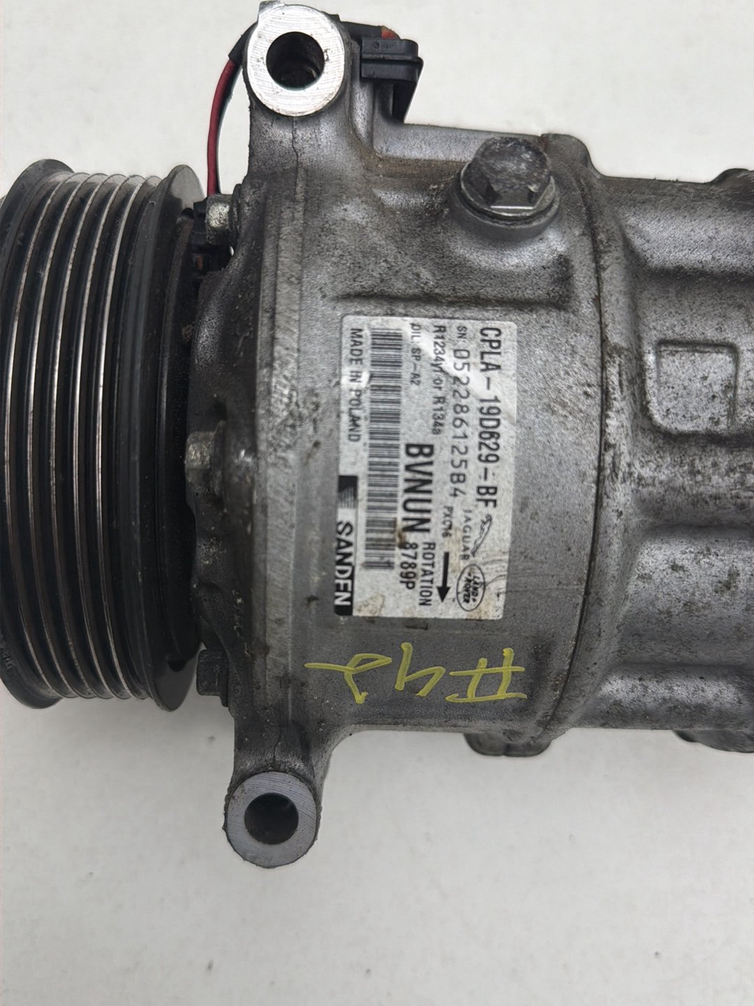 2013-2019 Jaguar XJ Air Conditioning A/C Compressor OEM