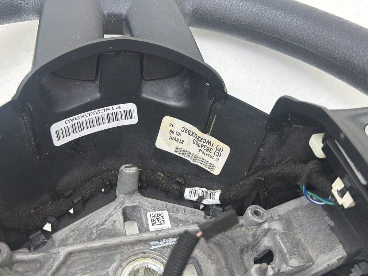 2012-2017 Dodge Grand Caravan Steering Wheel Black 1WC22DX9AC OEM