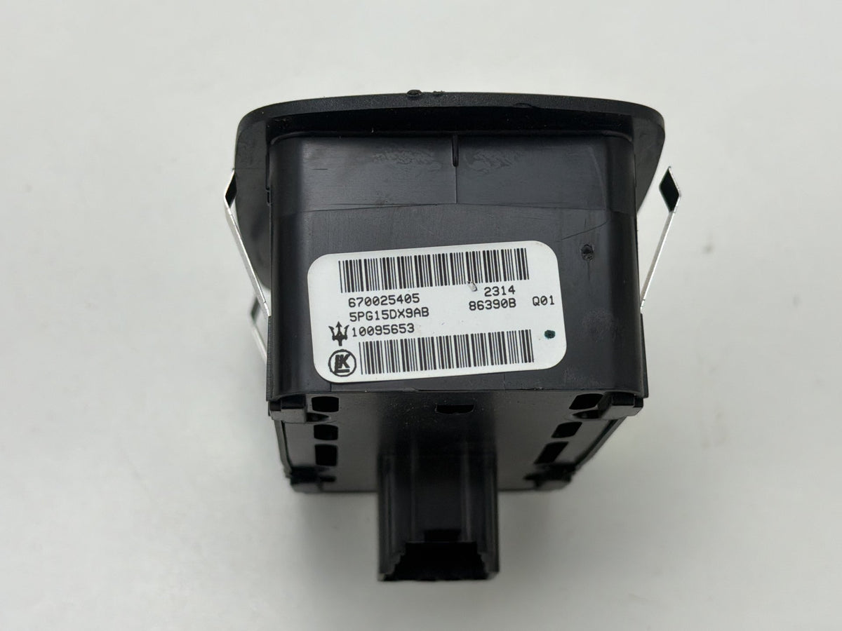 2014-2021 Maserati Quattroporte Rear Left Side Door Window Switch 670025405 OEM