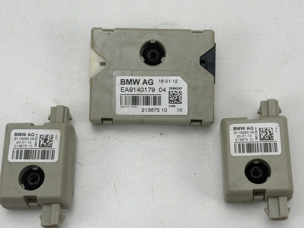 2011-2016 BMW 550i xDrive Radio Antenna Amplifier Trap Circuit Module Set OEM