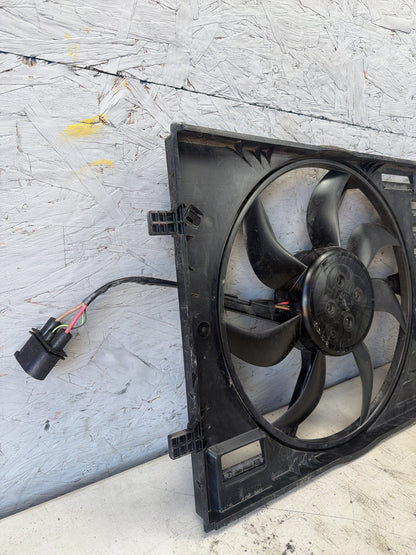 2015-2016 Audi A3 8V Radiator Cooling Fan & Shroud Assembly 5Q0121205AD OEM