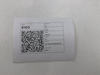 2016-2019 Jaguar XJ Engine Starter Motor OEM