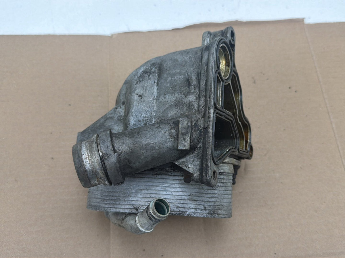 2008-2016 BMW 528i E60 Engine Oil Filter Housing Cooler 7516383 OEM