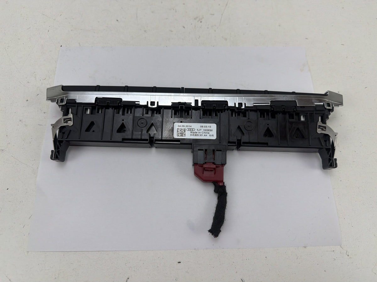 2015-2020 Audi A3 Dashboard Hazard Traction Parking Control Switch Panel OEM