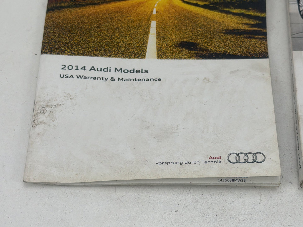 2014 Audi A5 S5 Coupe Owners Manual Portfolio User Guide OEM
