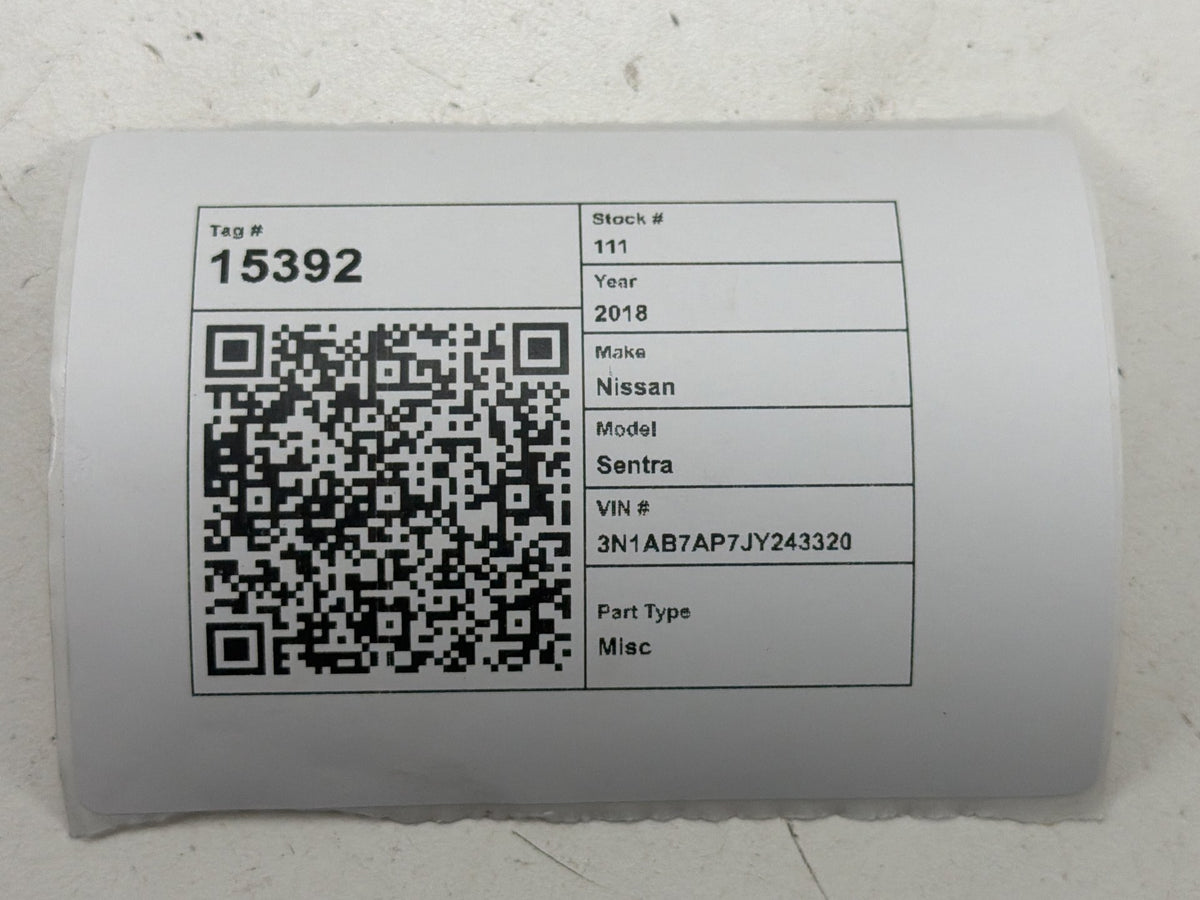 2013-2019 Nissan Sentra Left Front Door Interior Handle OEM