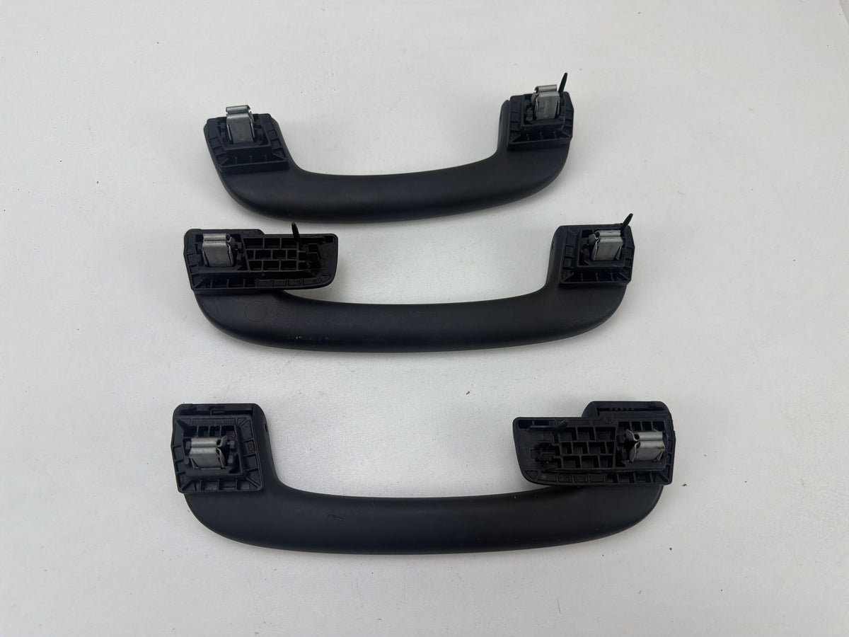 2011-2013 BMW 550i xDrive Roof Interior Grab Handles Pull Straps Set of 3 OEM