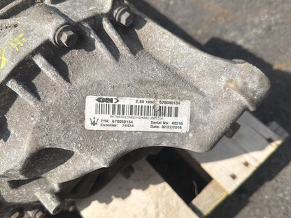 2014-2017 Maserati Ghibli M157 Rear Differential Axle Carrier 2.80 670030134 OEM