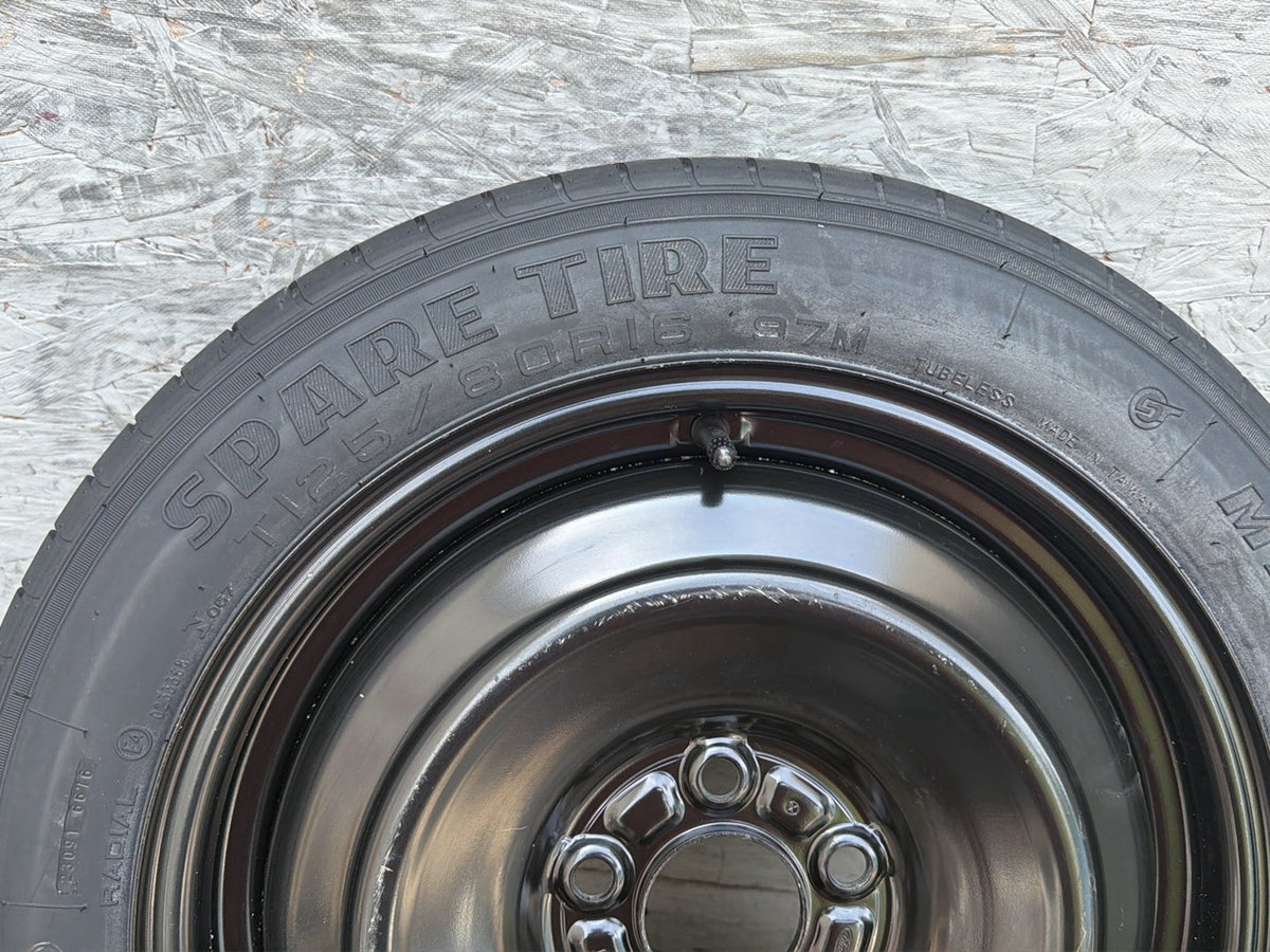 2012-2018 Ford Focus MK2- Emmergency Spare Tire Wheel Rim T125/80R16 OEM