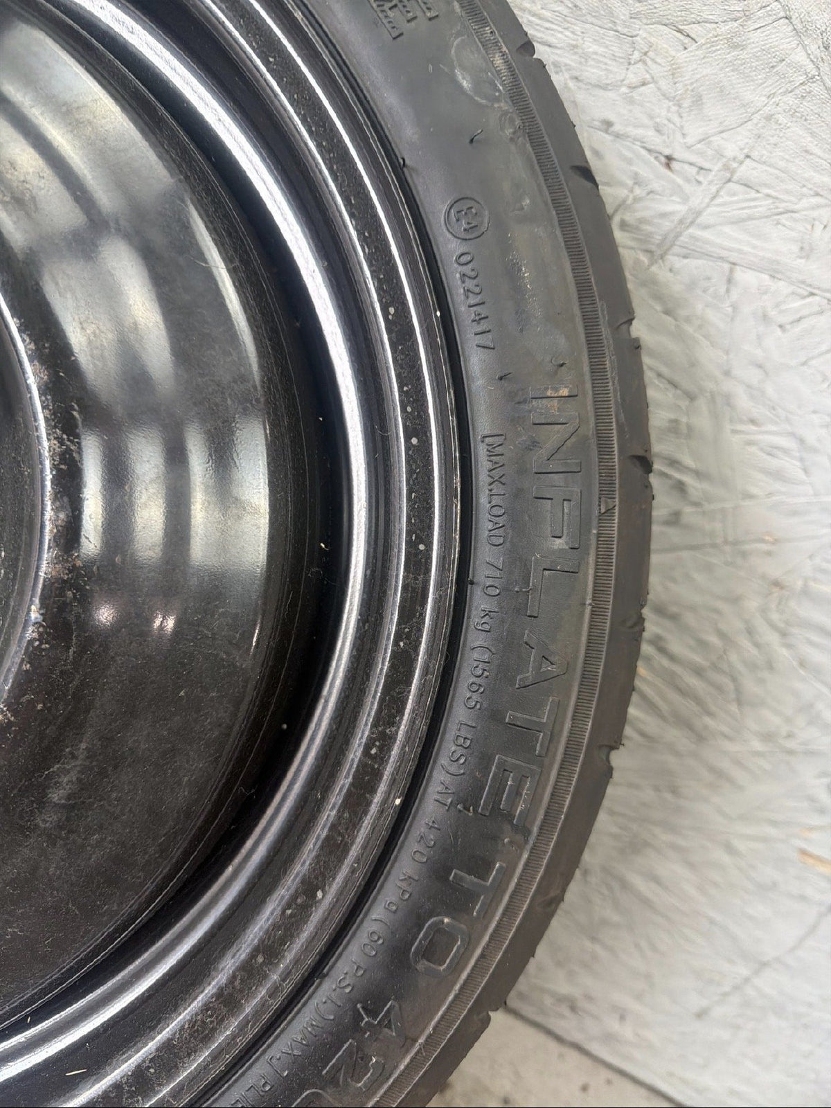 2016-2019 Nissan Sentra Emergency Spare Tire Wheel Rim Compact Donut OEM