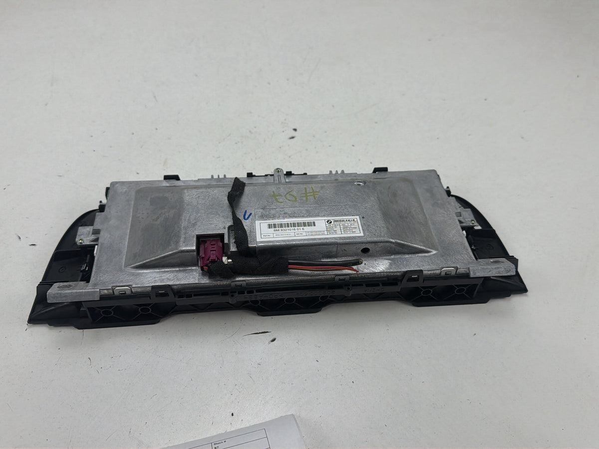 2012-2016 BMW 5 Series - Central Information Display Screen 193304-10 OEM