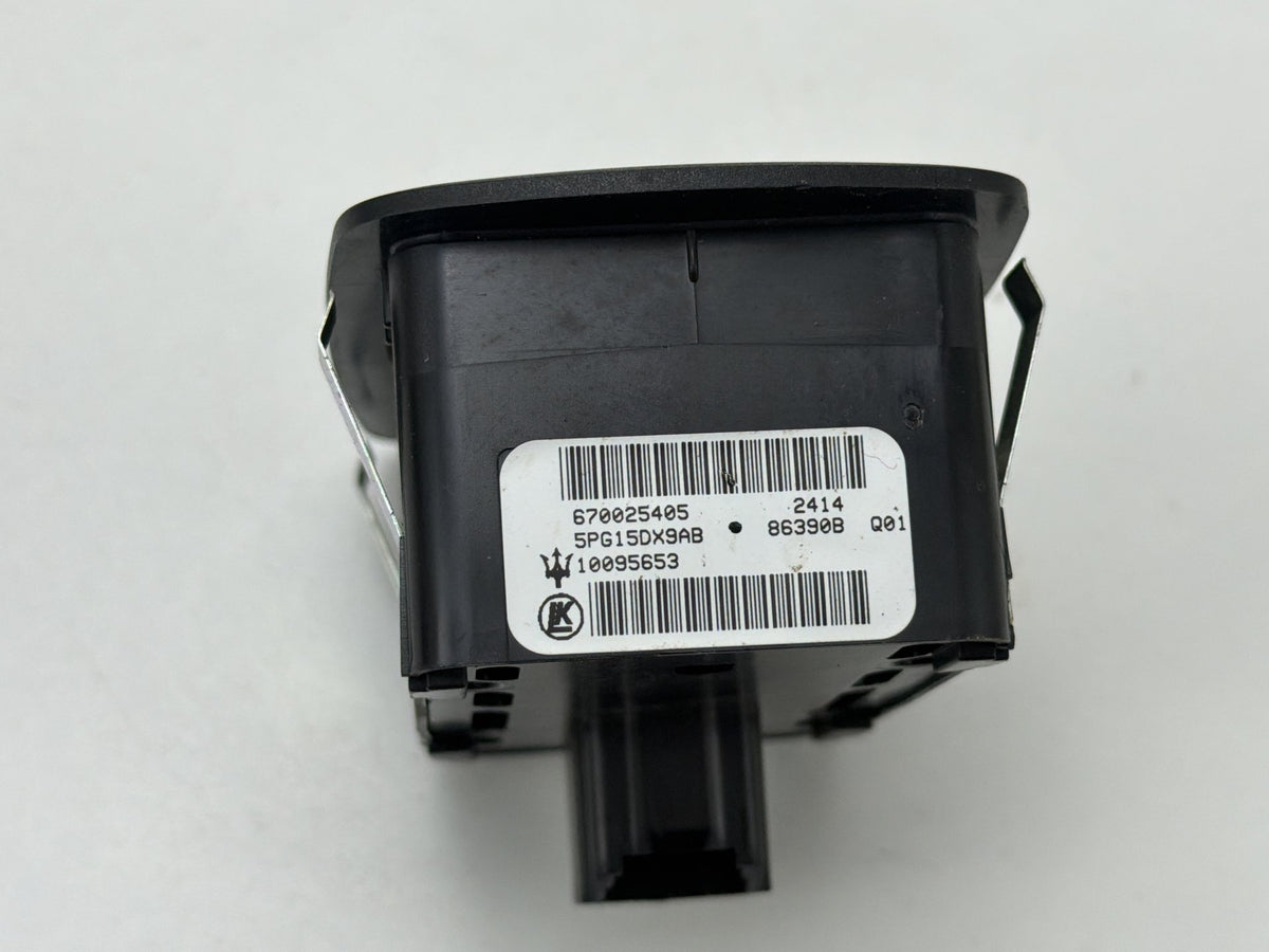 2014-2021 Maserati Quattroporte Front Right Side Window Switch 670025405 OEM